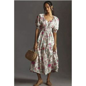 Anthropologie Somerset Maxi Dress Puff-Sleeve Edition Size 3X NWT Cottage Core